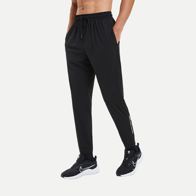 Sportswear & Activewear | Stretch Drawstring Zip Pocket Joggers  –  Mens Clothing Mens